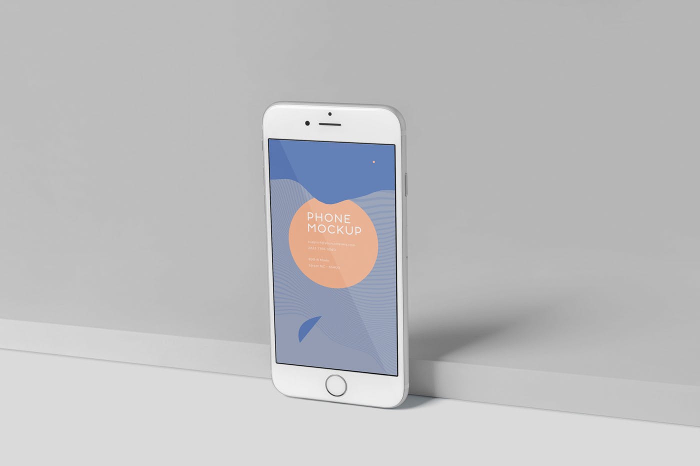 旧款带Touch ID按键iPhone屏幕预览样机模板 Phone Mock-Ups Set插图(3)