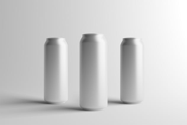 易拉罐罐头外观设计样机模板 Can Mock-Up – 500ml插图(7)