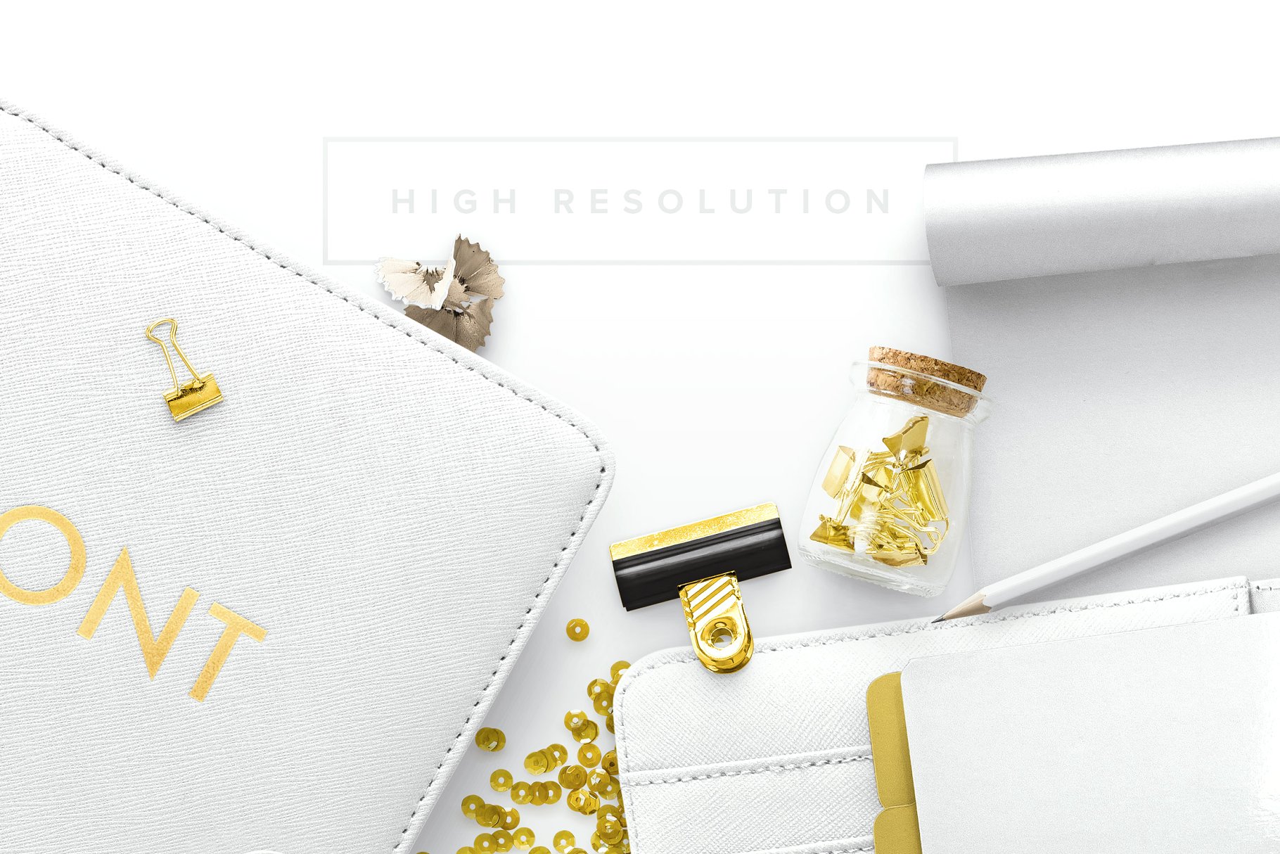 现代金属和女性配件元素场景设计工具包[2.08GB] Planner Ed. Lite 1 – Custom Scene插图(1)