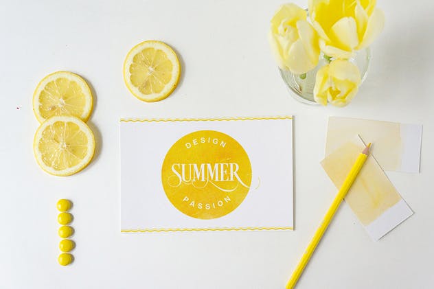 婚礼请帖/邀请函/贺卡样机 Invitation / Greeting card Mockup插图(7)