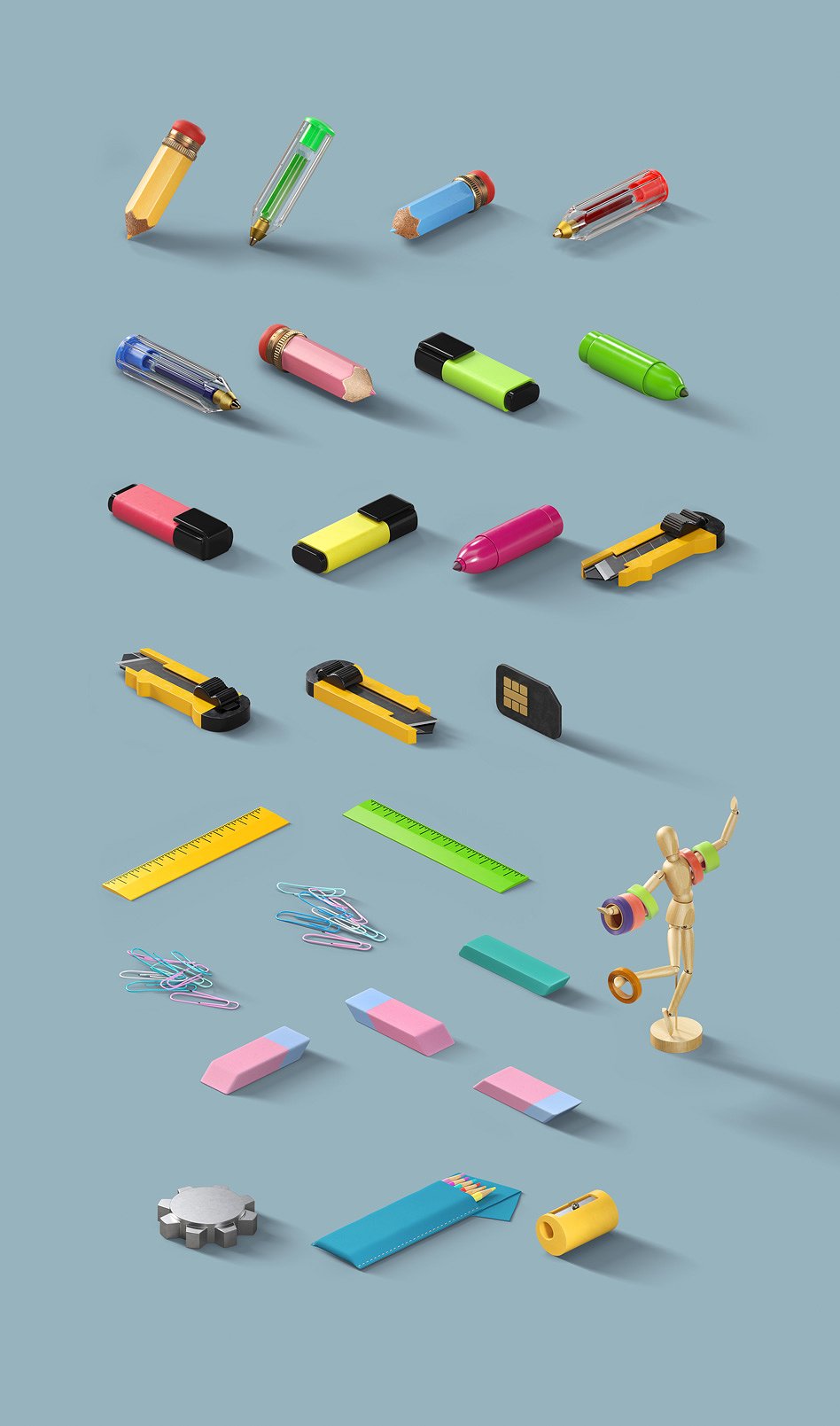 色彩引人注目的场景模板合集 WuHoo! Designer’s Toolkit [7.71GB]插图(21)