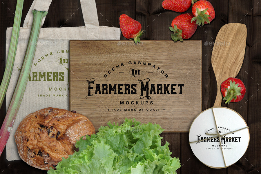 Farmers Market Scene Generator农贸市场场景生成器 1.56 GB[psd]插图(12)