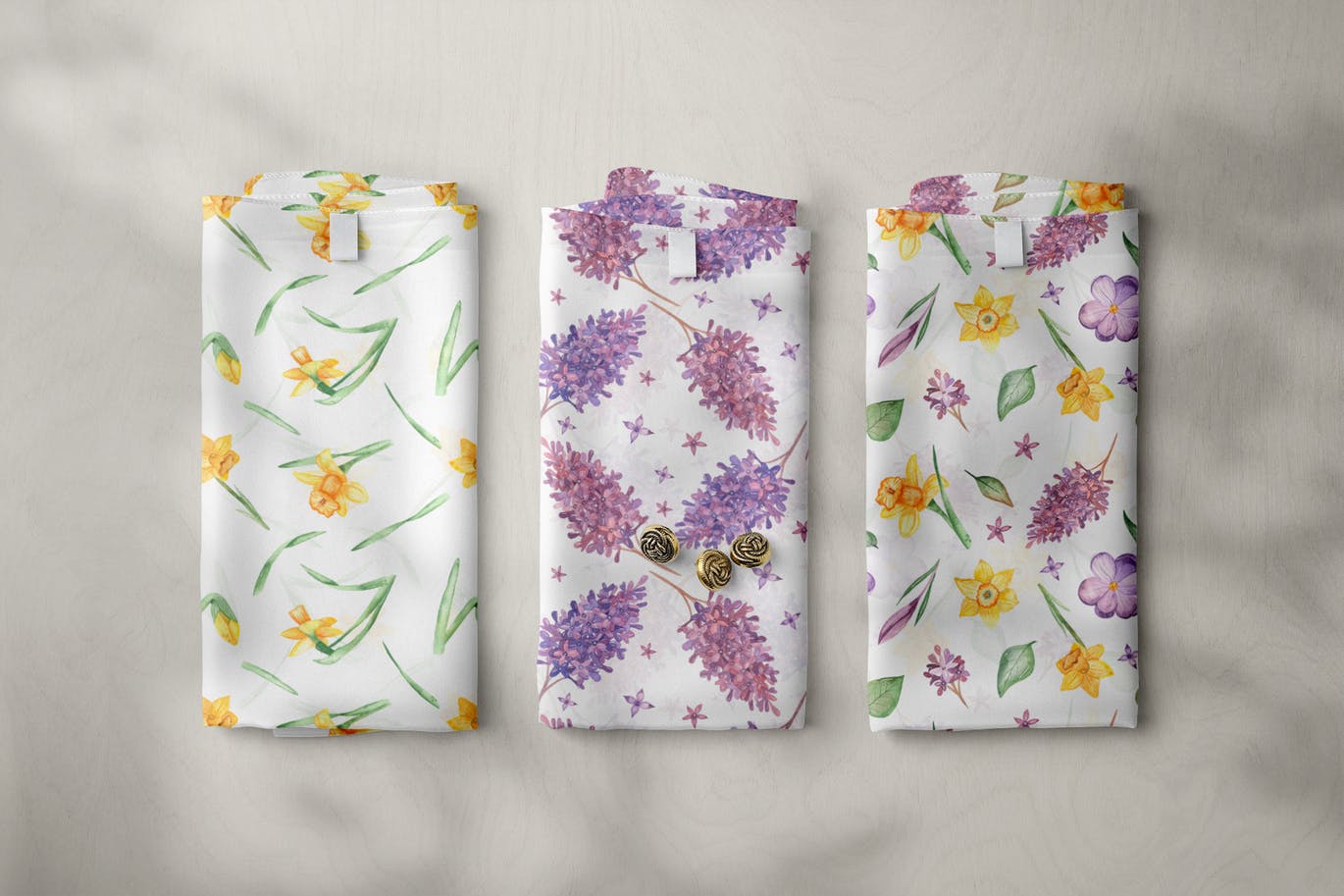 春季花卉水彩素材套装 Watercolor spring flowers collection插图(6)