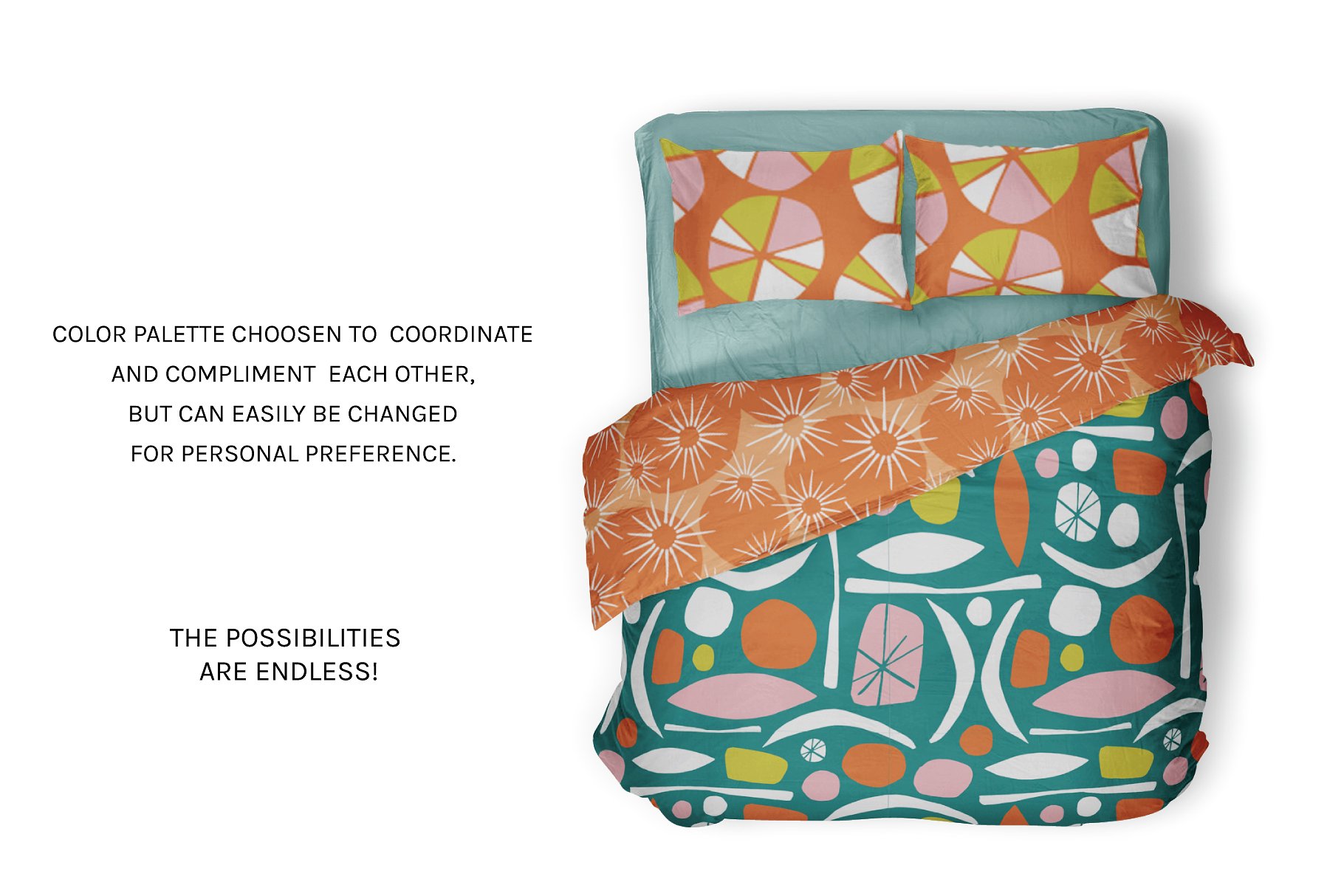 复古摩登派五十年代图案纹理 Mod Fifties | Artboards + Patterns插图(7)