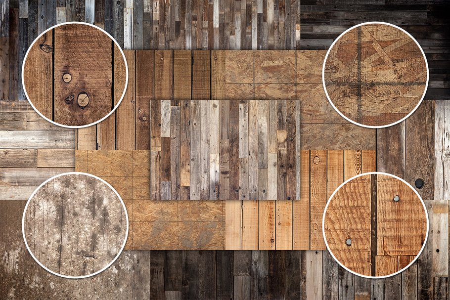 湖畔小木屋木纹合集 Cabin at the Lake Wood Textures插图(3)