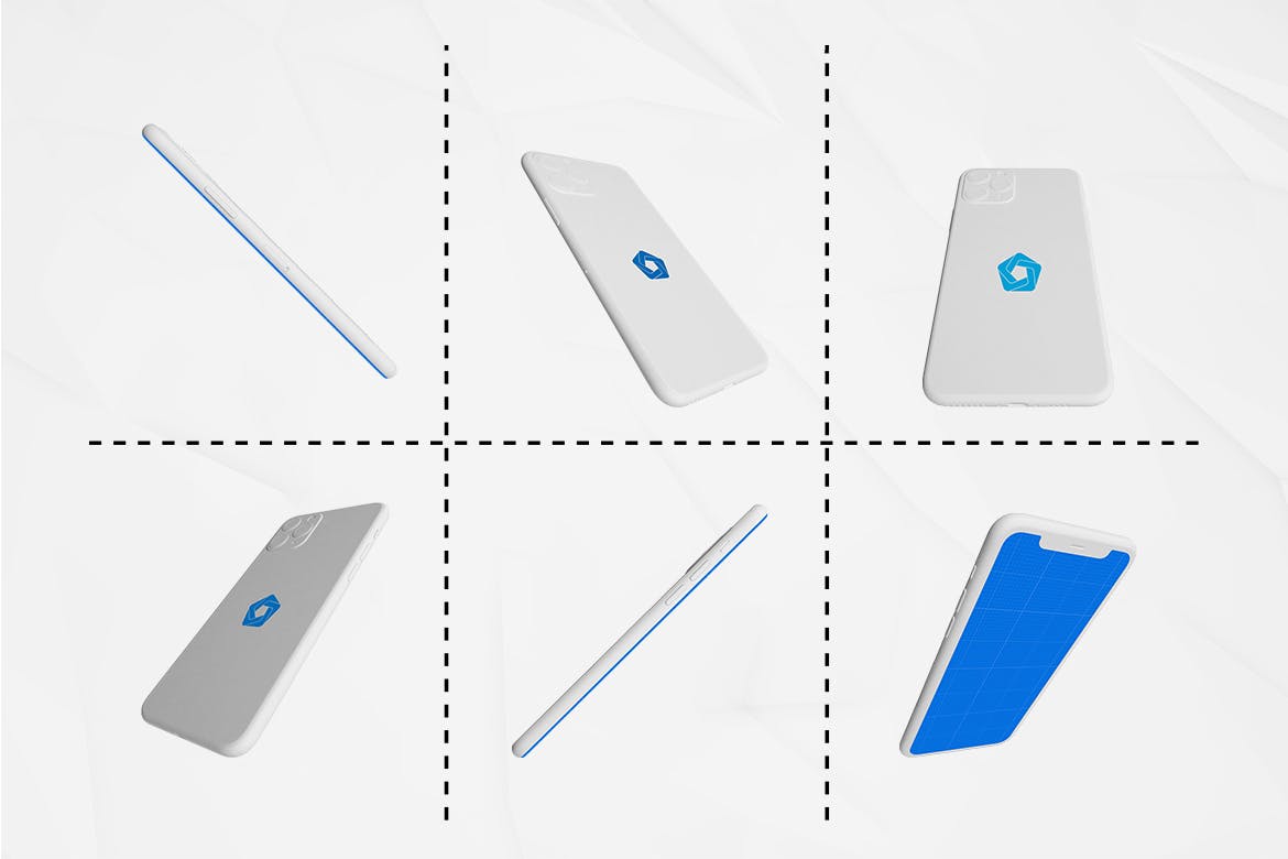 简约设计风格iPhone 11手机素材库精选样机套件 Clean iPhone 11 Kit插图(5)