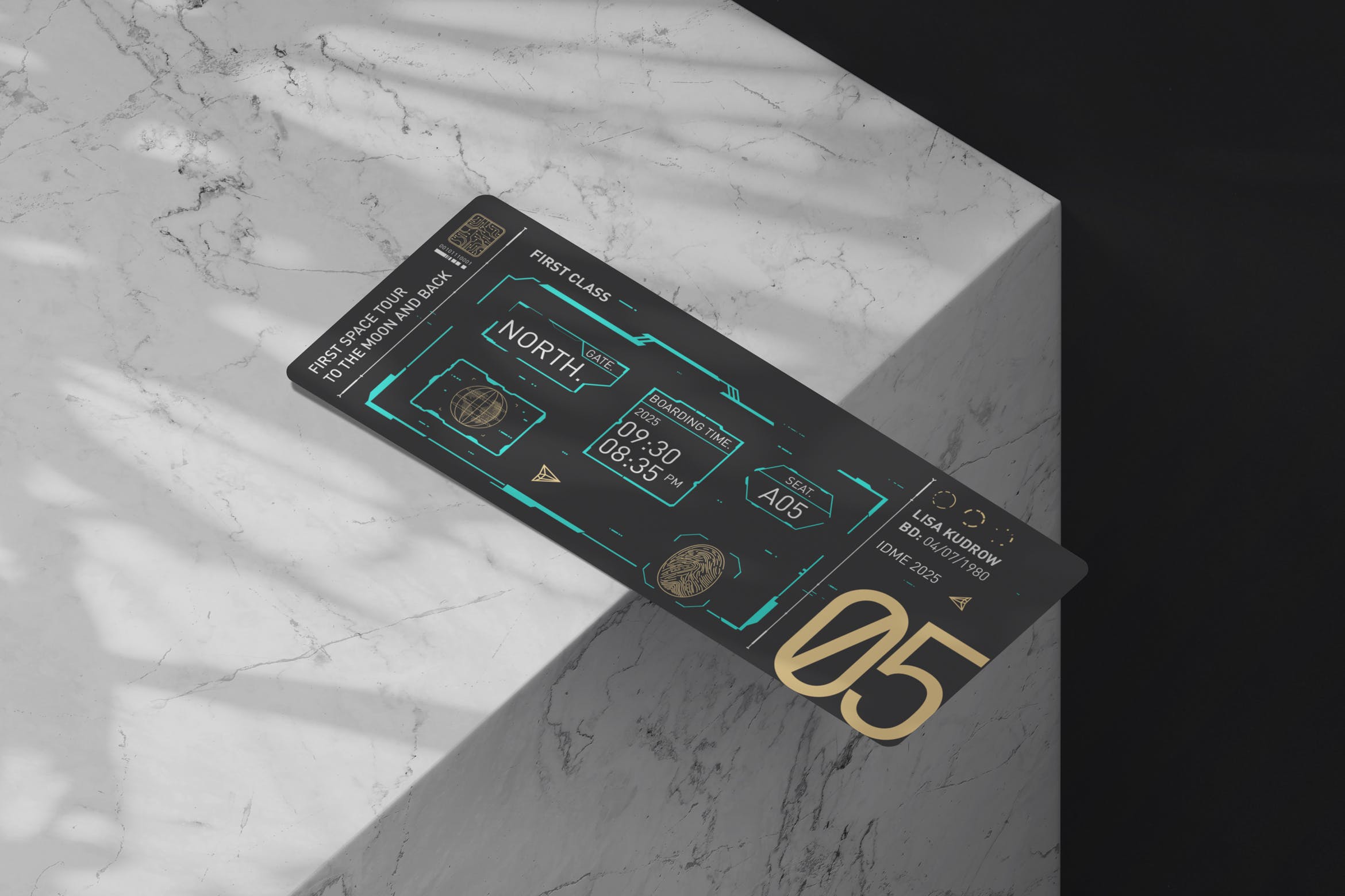 门票/现金券设计印刷效果图样机v1 Tickets / Cash Coupons Mock-Ups Vol.1插图