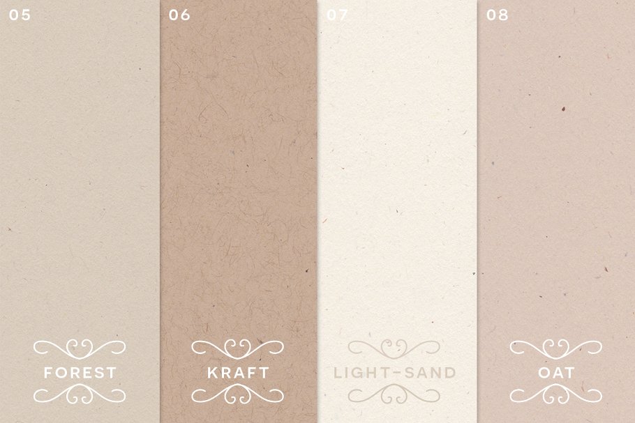 再生纸纹理素材 Recycled Paper Textures插图(3)