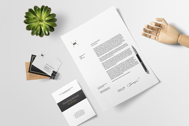 品牌VI设计展示&场景样机合集 Branding Mockup Essentials Vol. 1插图(1)