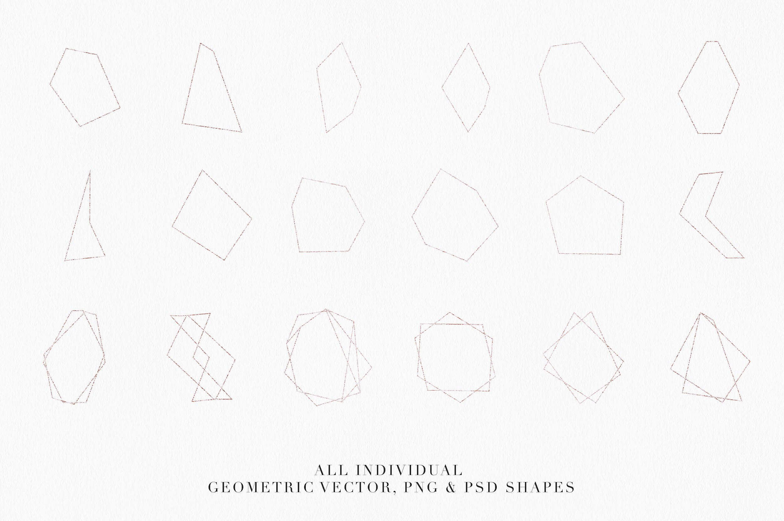 淡雅手绘素描花卉剪贴画 Bloom & Flourish – Floral Clipart插图(6)