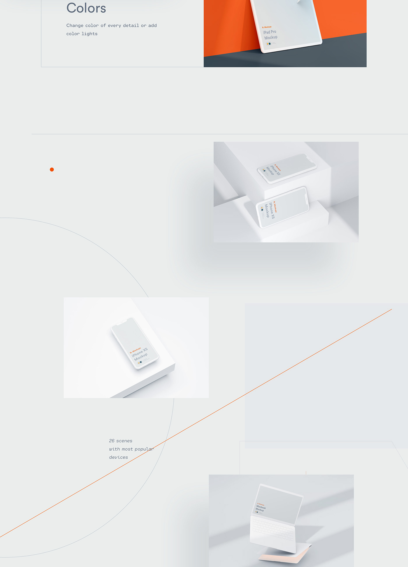 超级高清Apple设备样机套装N.mockups[LS出品, for Sketch&PS]插图(2)