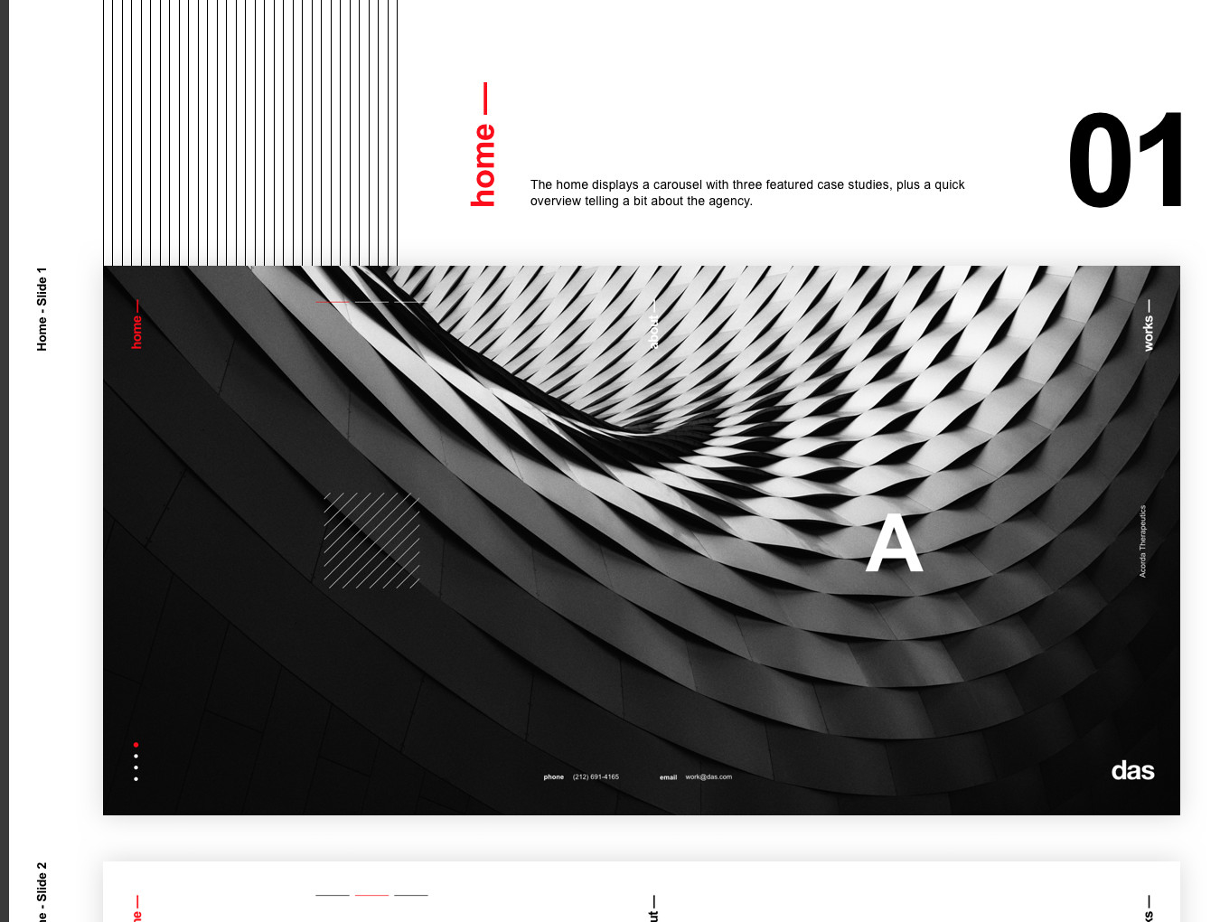 现代建筑艺术感的个性网页主题模版下载[for Sketch]插图(1)