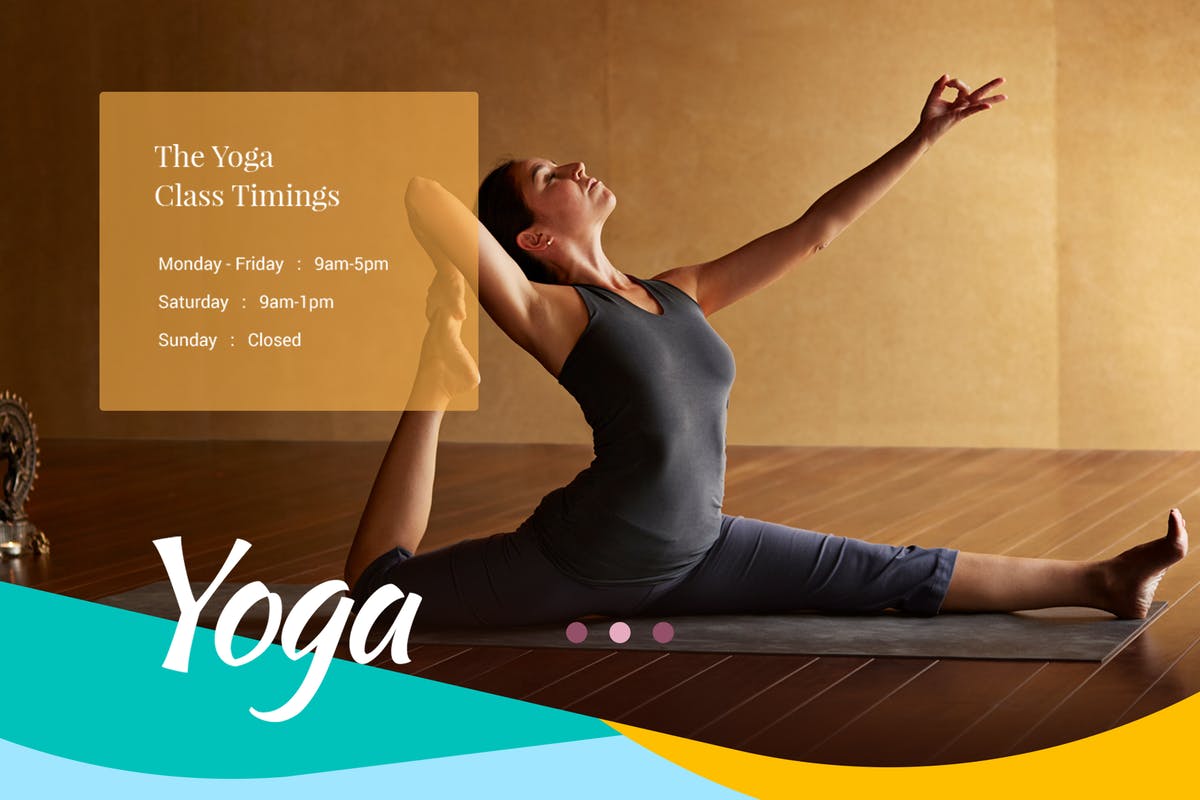 瑜伽俱乐部保健＆美容网站设计PSD模板 Yoga Club – Health Care & Beauty Center Template插图