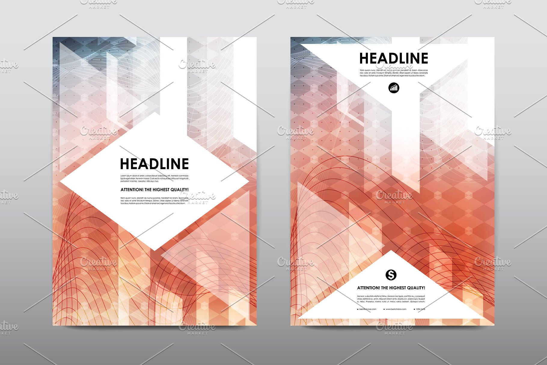 50+企业商业主题宣传小册子模板合集 50+ Business Brochures Bundle插图(20)