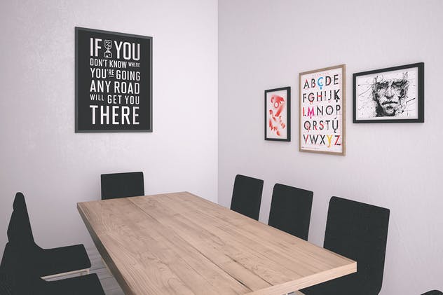 摄影艺术作品墙样机Vol.2 Picture Art Mockup [Vol 2]插图(5)