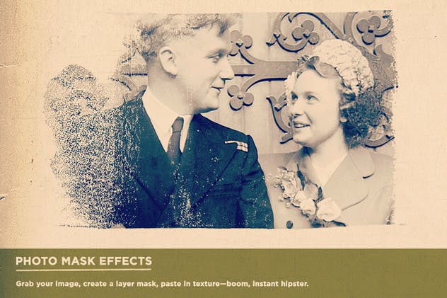 17款复古轧制油墨纹理套装II Rolled Ink II插图(3)