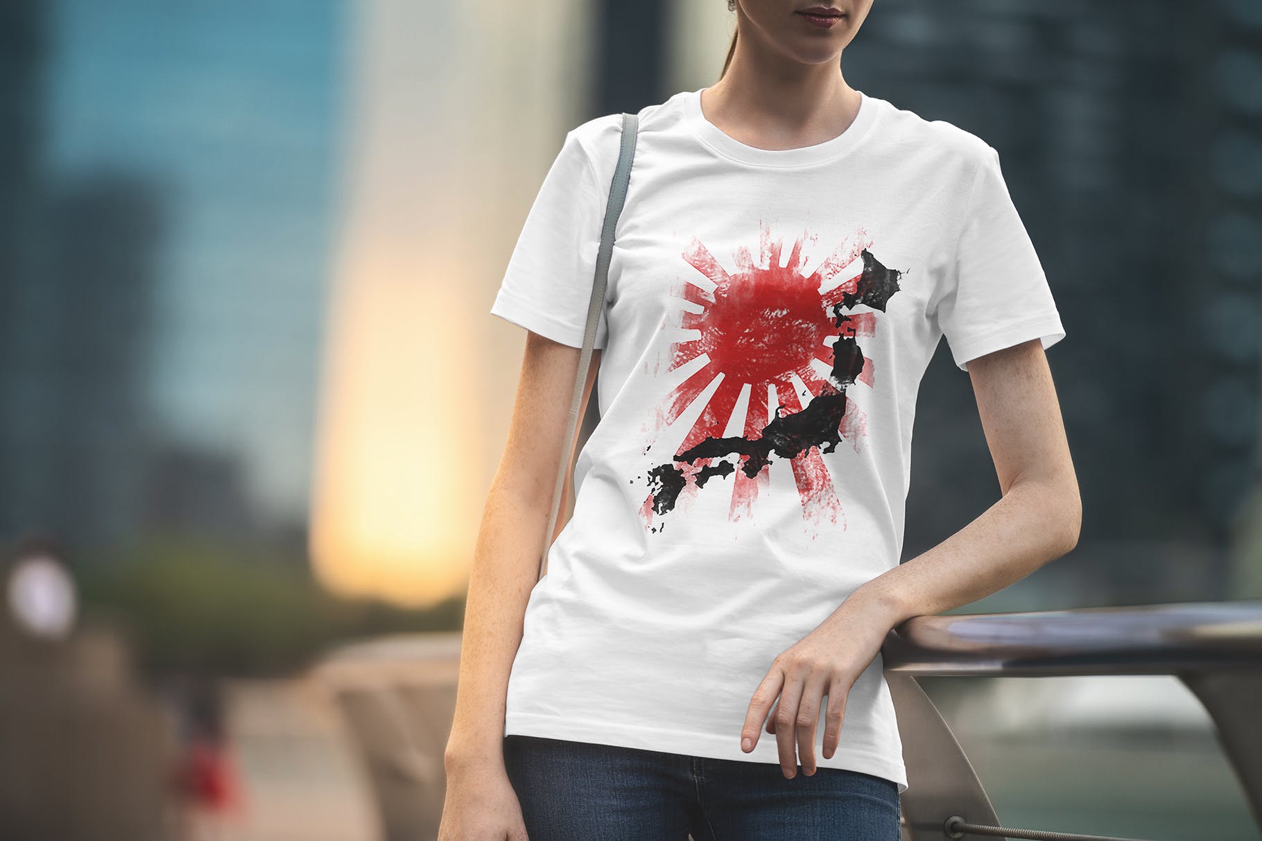 城市系列-印花T恤产品展示样机素材库精选模板v6 T-Shirt Mockup Urban Edition Vol. 6插图(7)