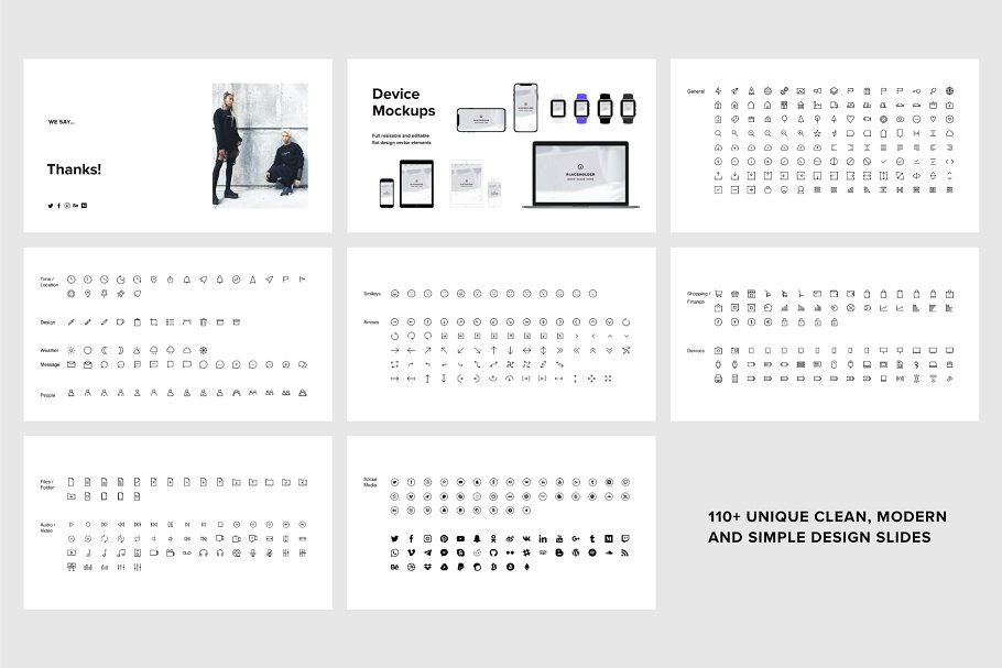 初创企业互联网项目演示PPT幻灯片模板 VIGO – Powerpoint Template + Bonus插图(10)
