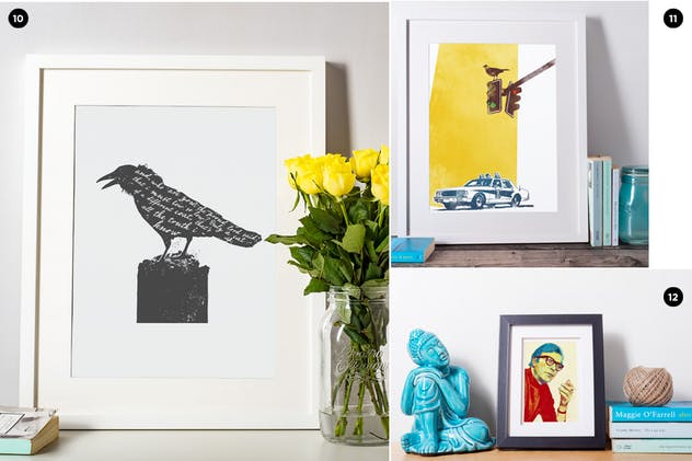 艺术作品画框相框样机合集 Photo frame mockup collection插图(3)