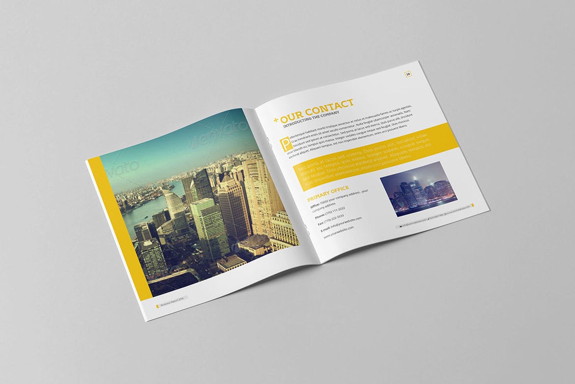 企业年度商业分析报告设计模板 Square Business Report插图(10)