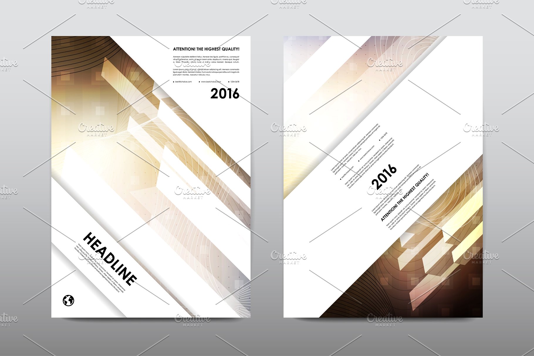 50+企业商业主题宣传小册子模板合集 50+ Business Brochures Bundle插图(5)