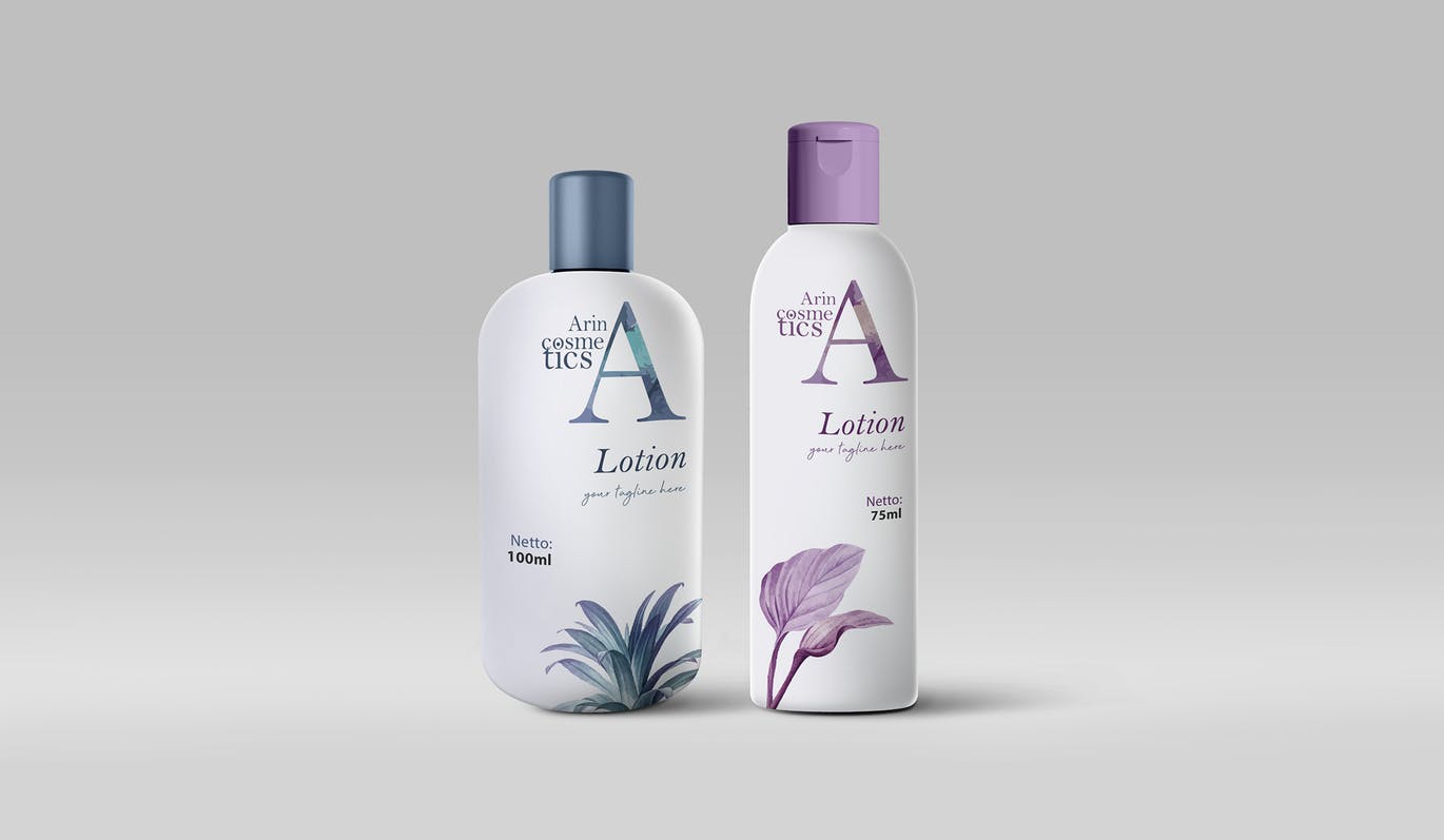 化妆品/护肤品包装设计展示样机合集 Bottle Mock-Up Collections插图(6)