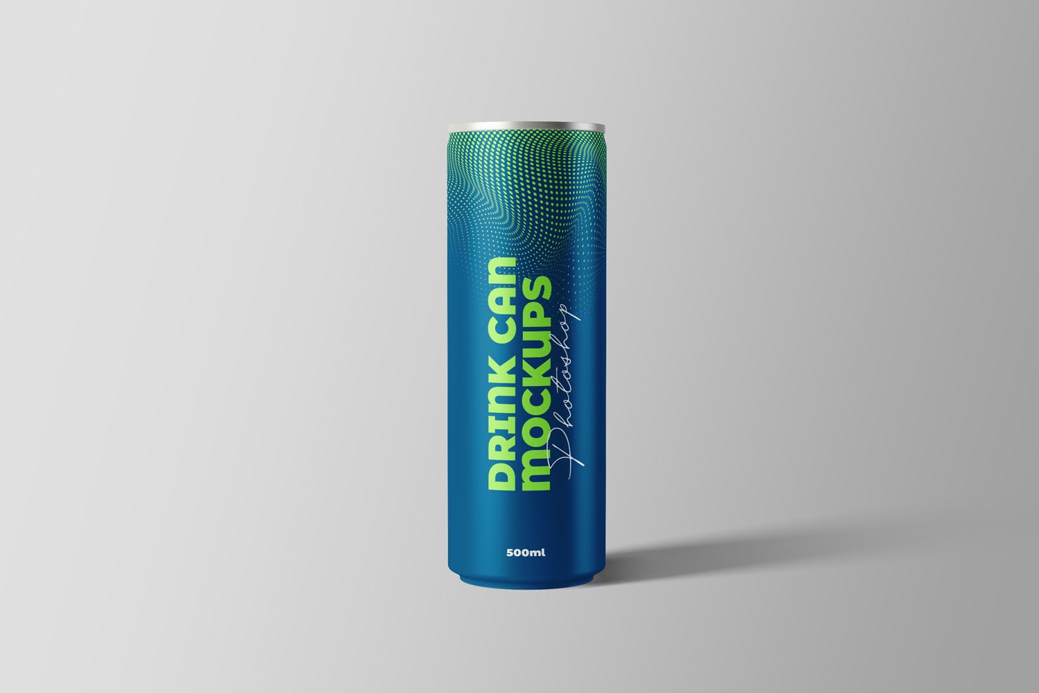 500ml饮料罐易拉罐外观设计素材库精选 Drink Can Mockups 500ml插图(2)