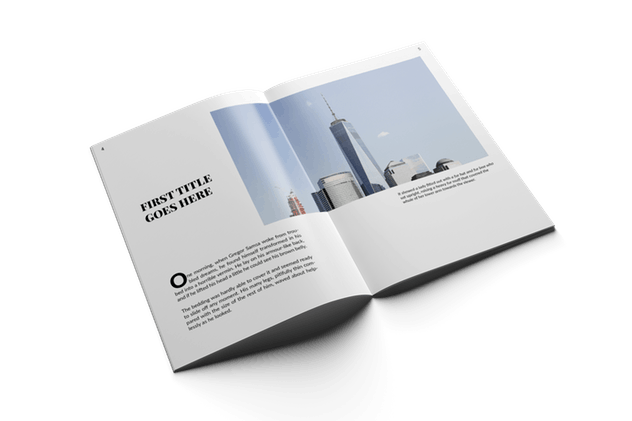 时尚高端多用途的杂志画册设计模板 Blanc Magazine插图(2)