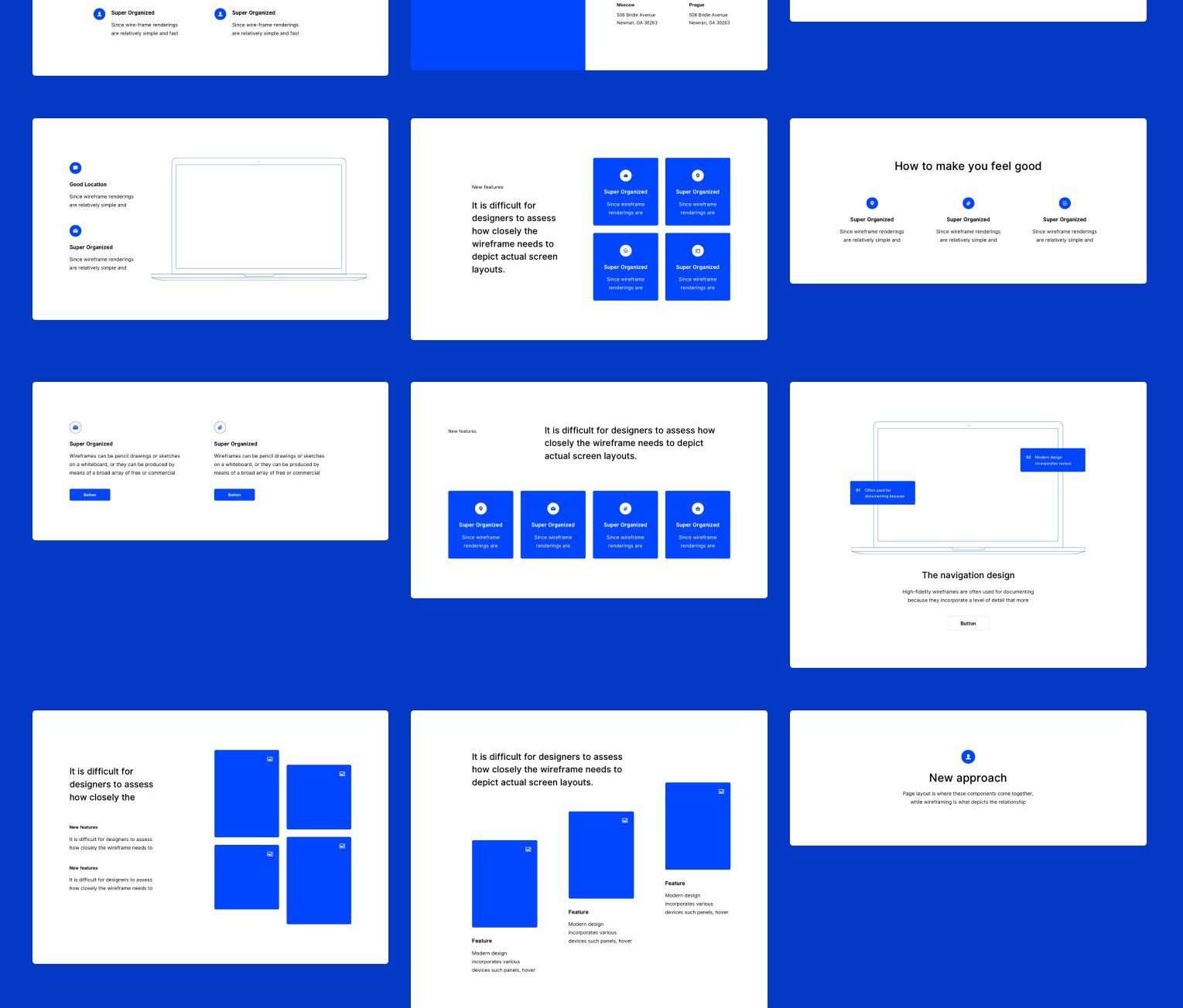 UI界面设计必备：高效率高保真产品原型线框图套件 dot [SKETCH, XD & Figma]插图(15)