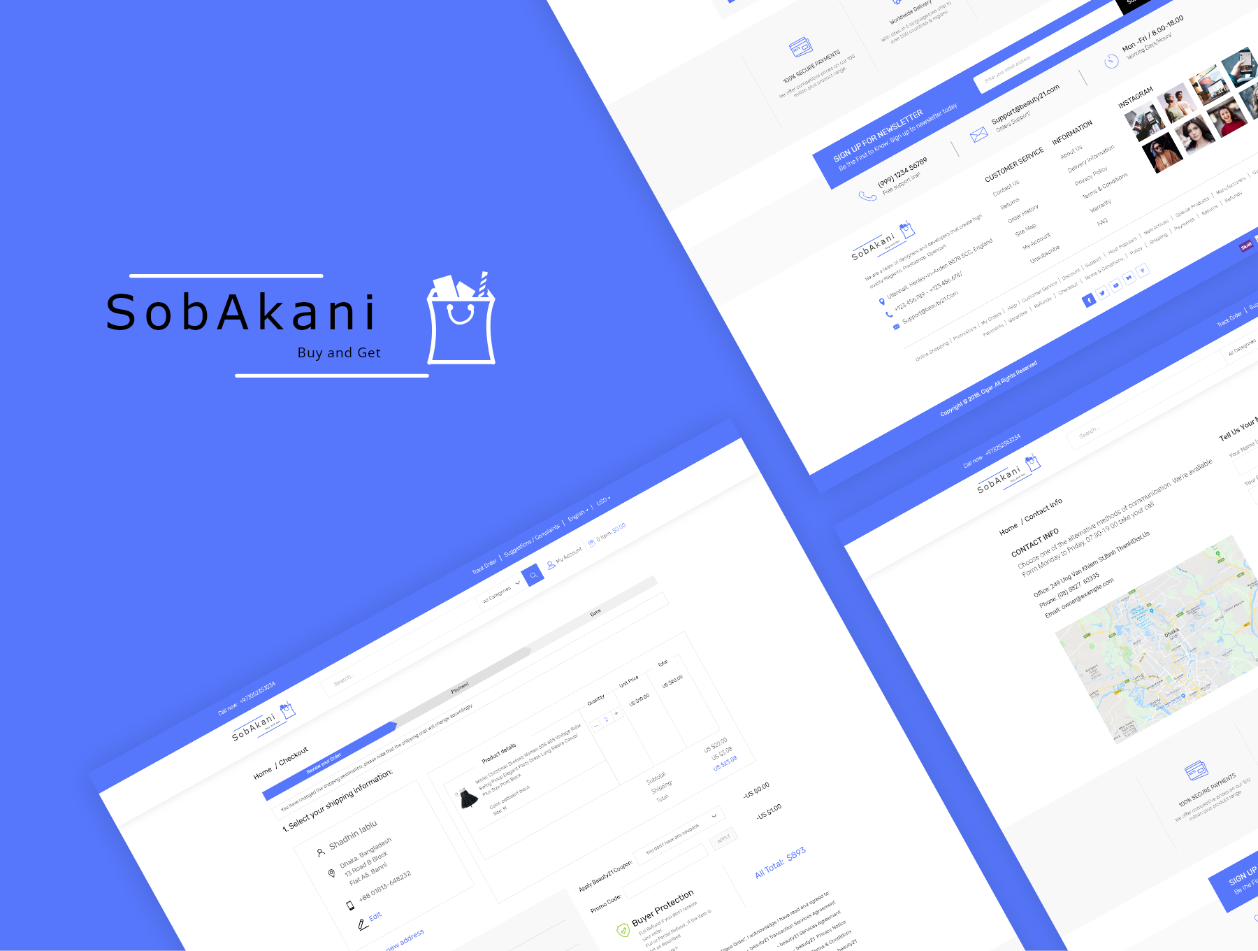 素材库下午茶：时尚实用的电商网页 UI KIT 套装模板下载 [XD]插图(5)
