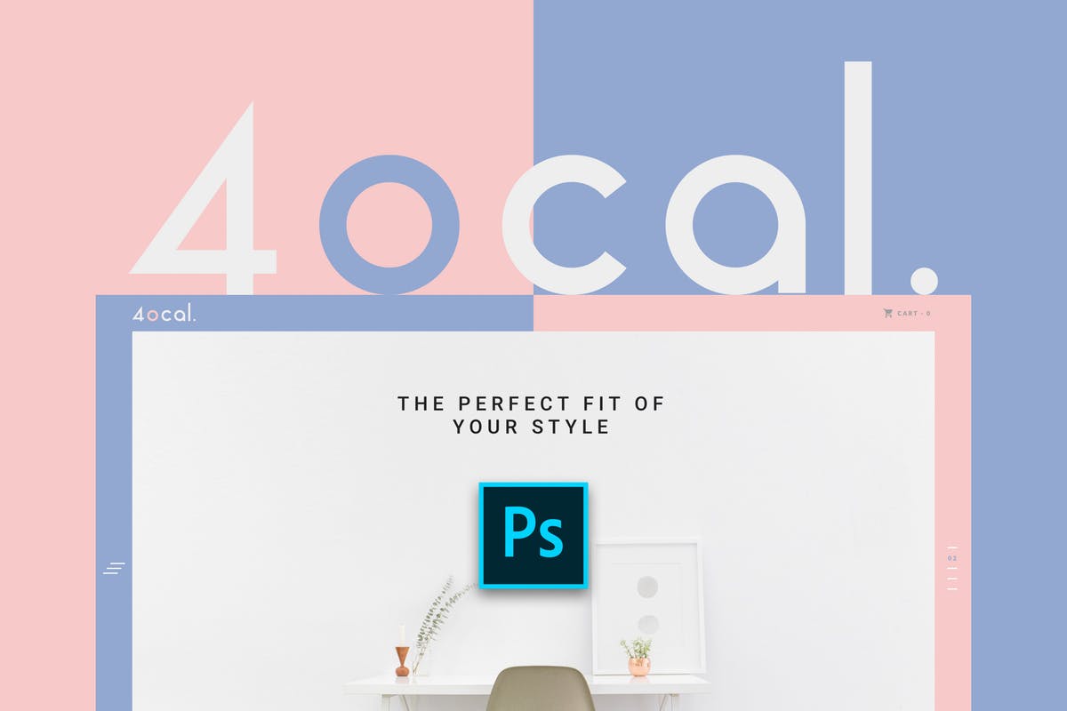 专业的Web用户界面工具包[260+UI组件] 4ocal Web UI Kit for Photoshop插图
