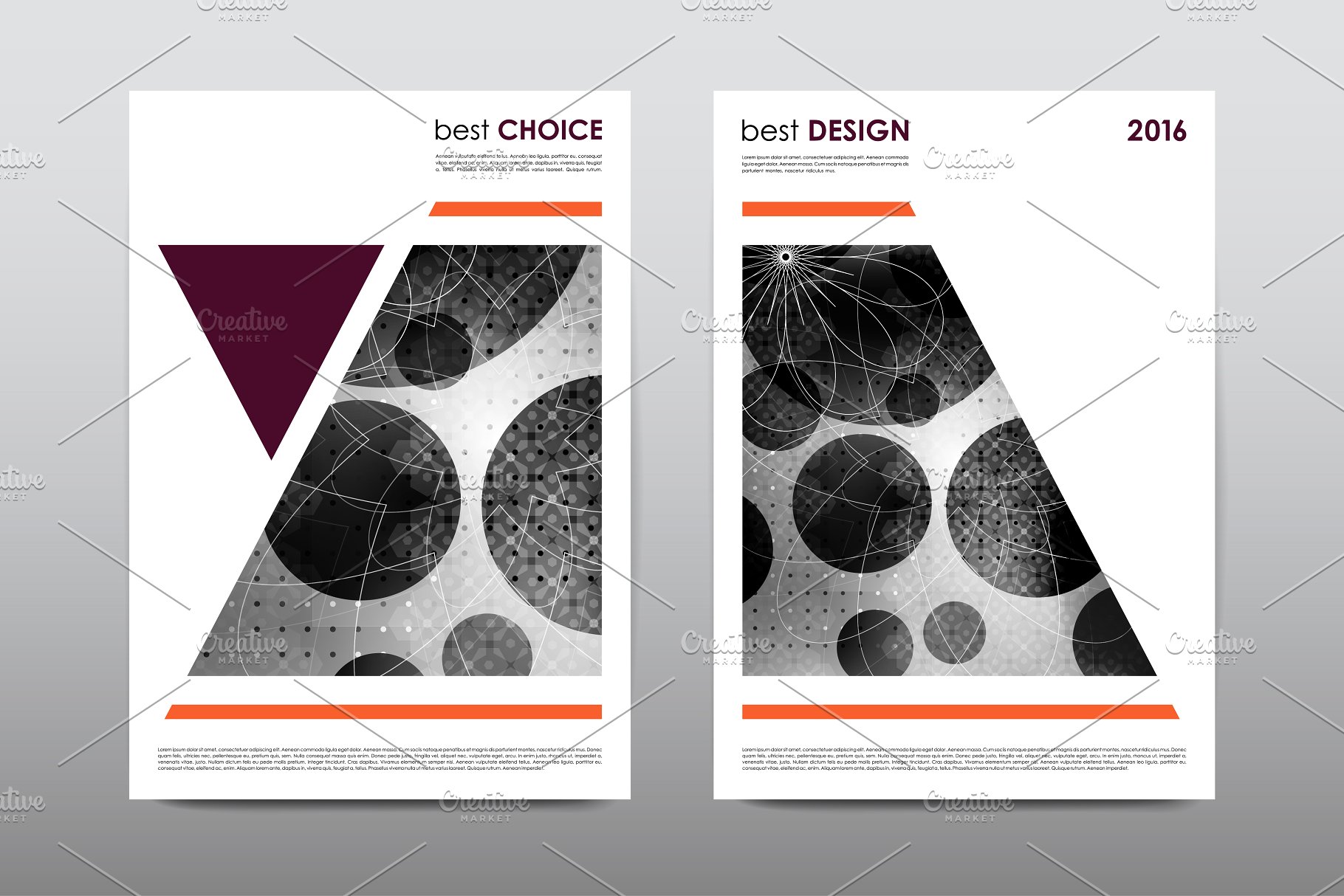 50+企业画册模板合集 50+ Business Brochures Bundle插图(50)