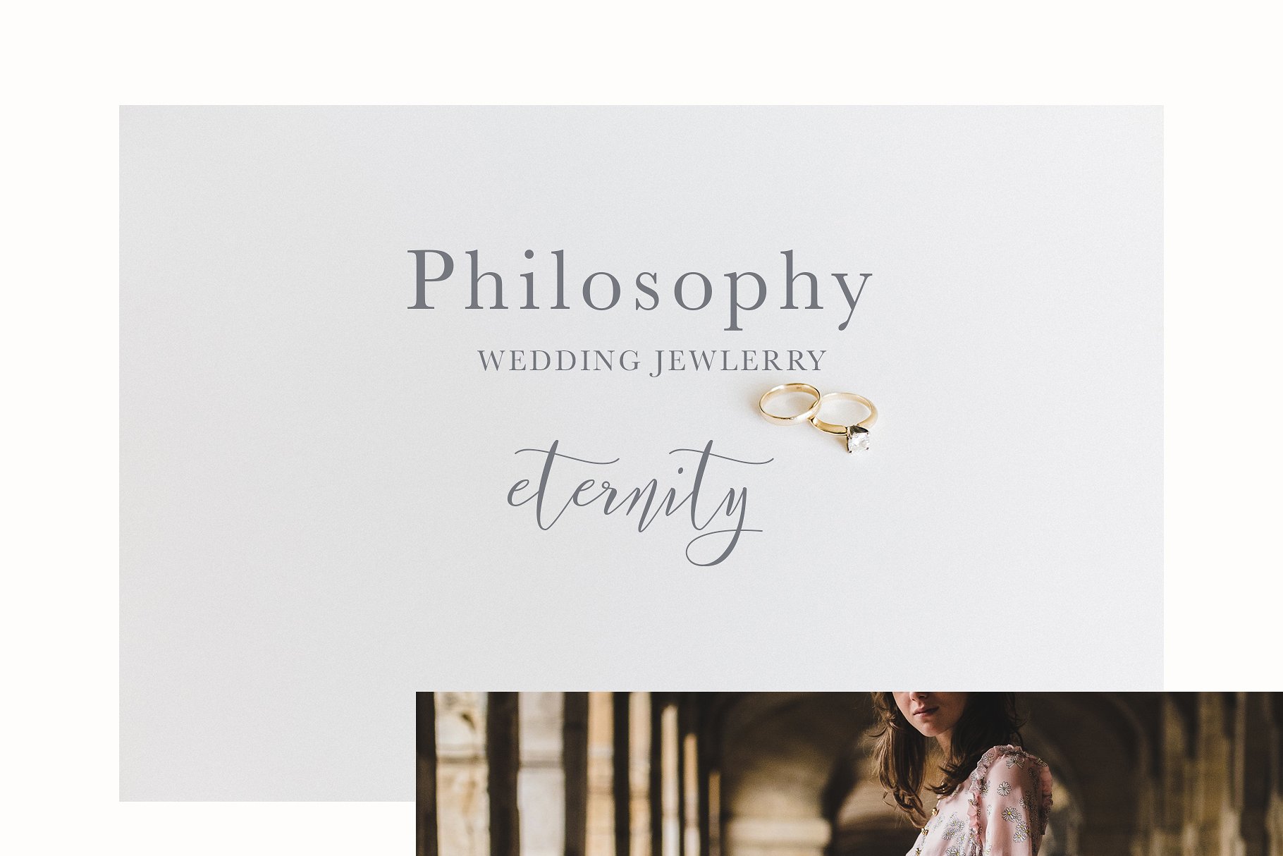 优雅风格手绘花卉插图&字母素材 Floral Alphabet & Illustrations插图(3)