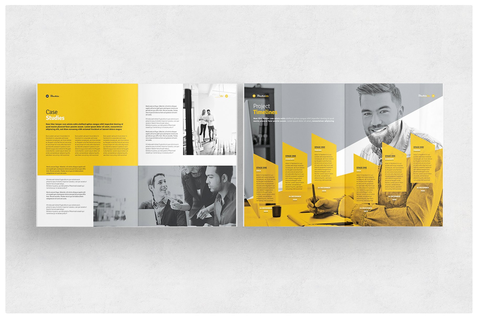 项目招标企业宣传画册模板 Proposal插图(6)