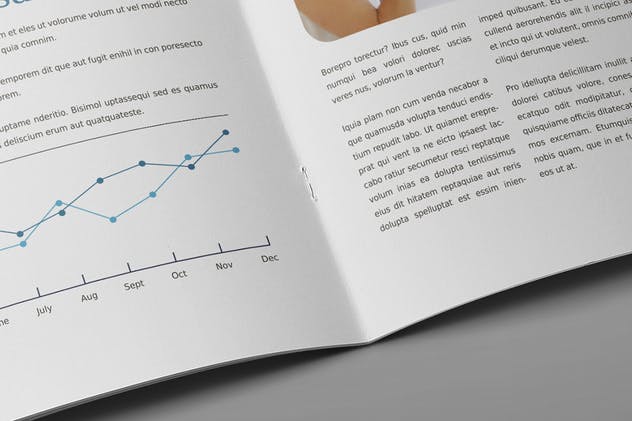 企业宣传册/产品目录/杂志样机模板 Brochure / Catalog / Magazine Mock-Up插图(3)