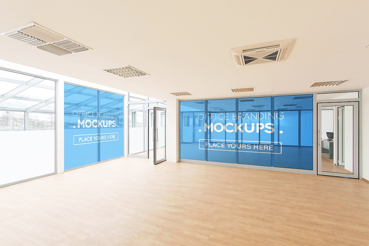 20多个办公室品牌样机展示模型mockups插图(16)