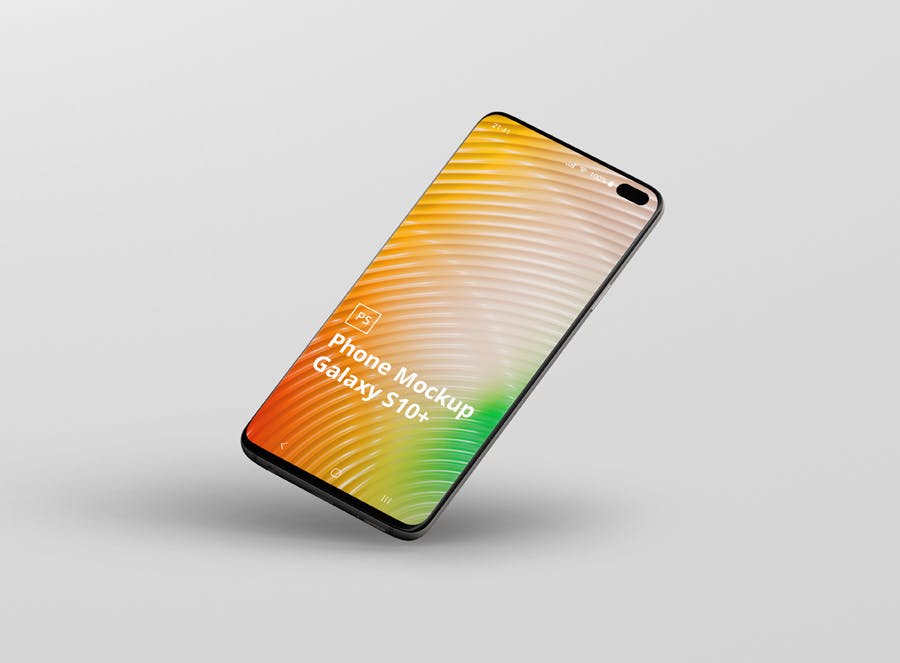 三星Galaxy S10 Plus手机APP UI样机展示模型mockups插图(2)