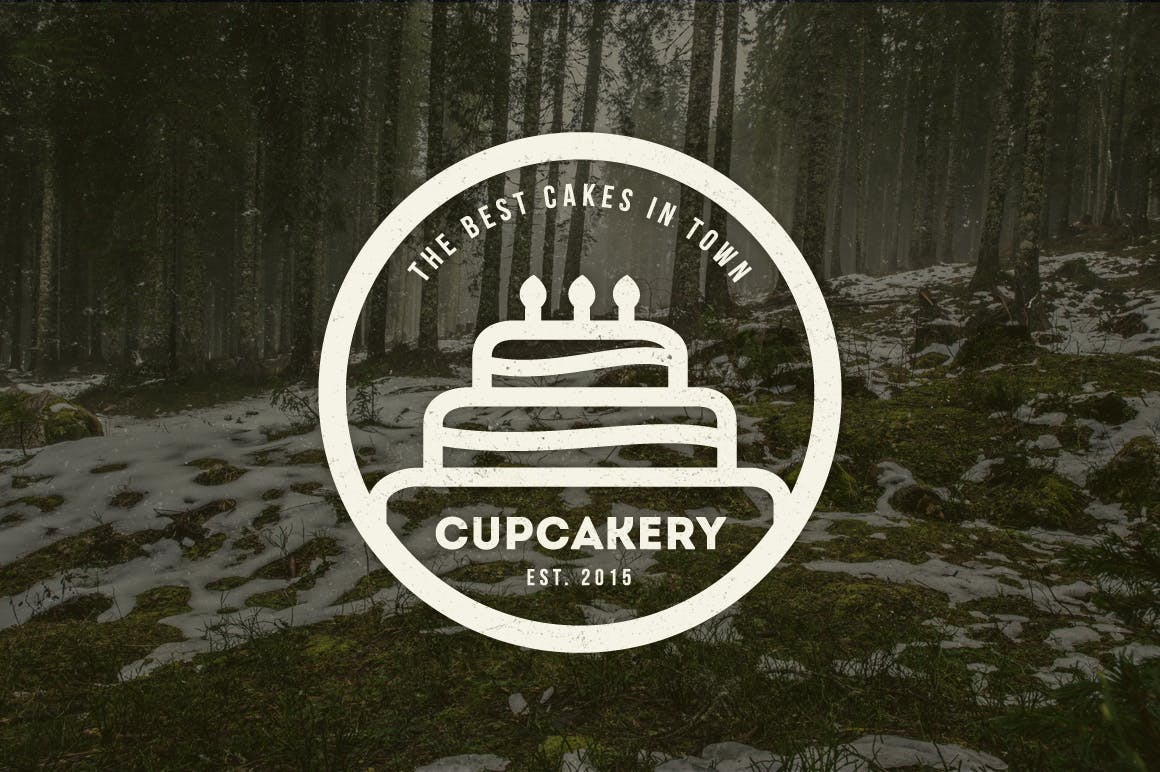 12款复古风格Logo&徽章设计模板v08 12 Vintage Logos & Badges 008插图(1)