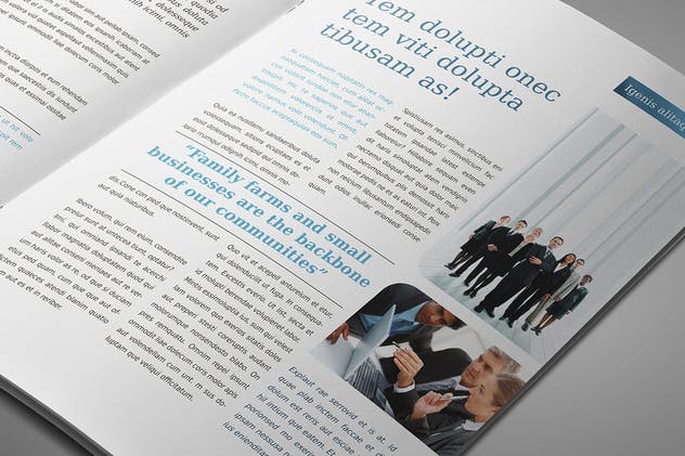 企业宣传册/产品目录/杂志样机模板 Brochure / Catalog / Magazine Mock-Up插图(11)