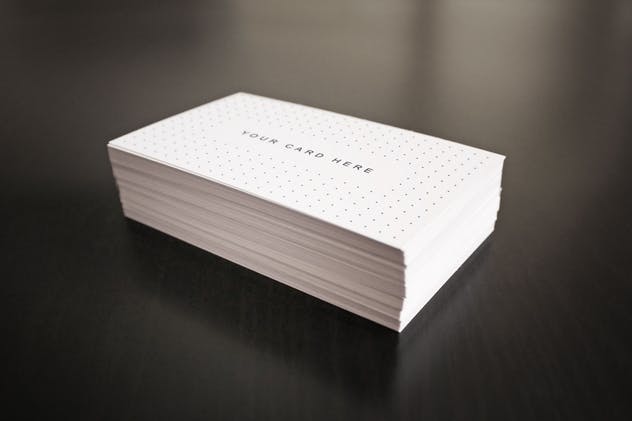 高分辨率逼真传单&名片样机v2 Flyer and Business Card Clean Realistic Mockups 2插图(1)