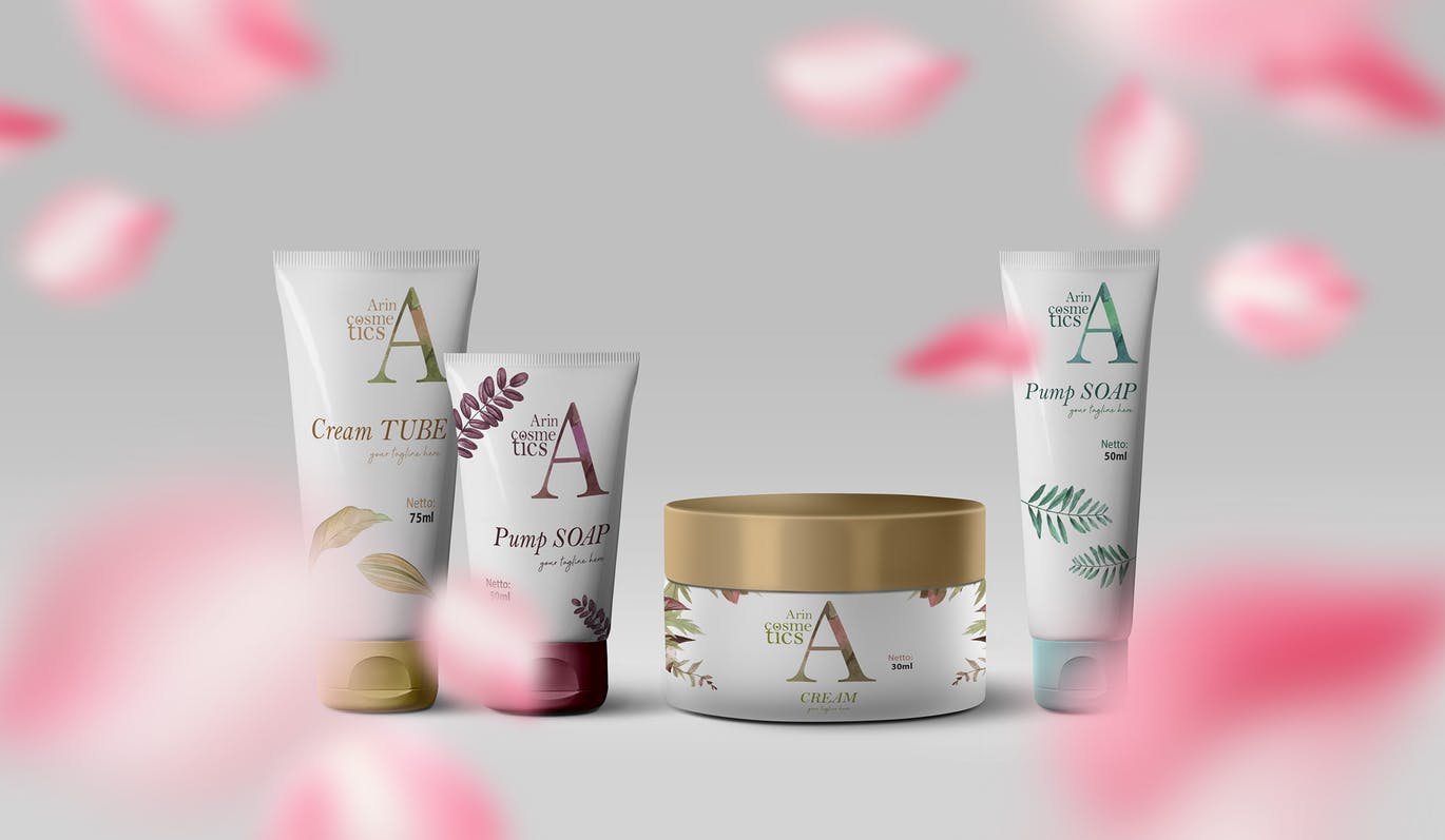 化妆品/护肤品包装设计展示样机合集 Bottle Mock-Up Collections插图(5)