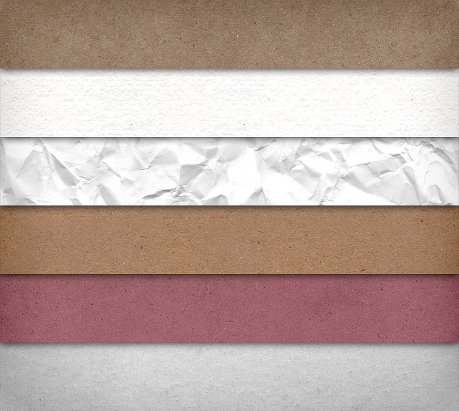 无缝硬纸板纸张纹理 Paper and Cardboard Textures Pack 1插图(2)