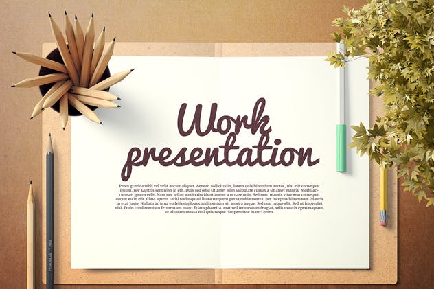 高品质办公场景艺术品样机 Artwork Mockup插图(1)