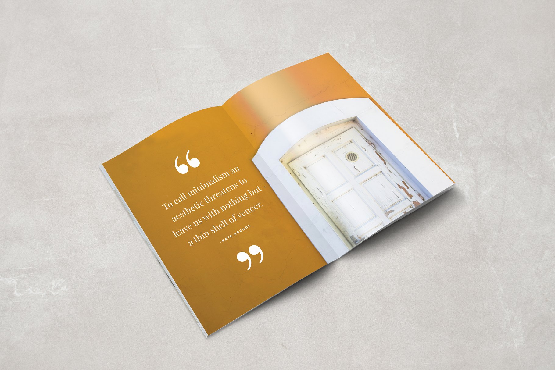 多用途的设计杂志模板 Minimalista Magazine插图(2)