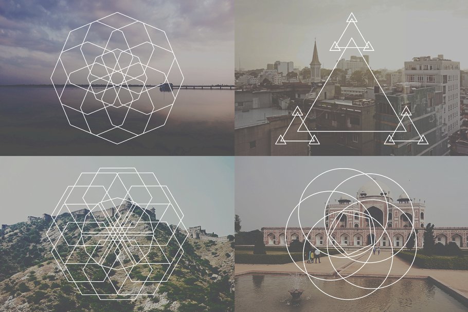 45独特的几何形状适量图 45 Geometric Shapes插图(3)