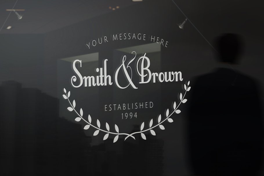 五个真实场景Logo展示样机 Logo mock-ups template插图(4)