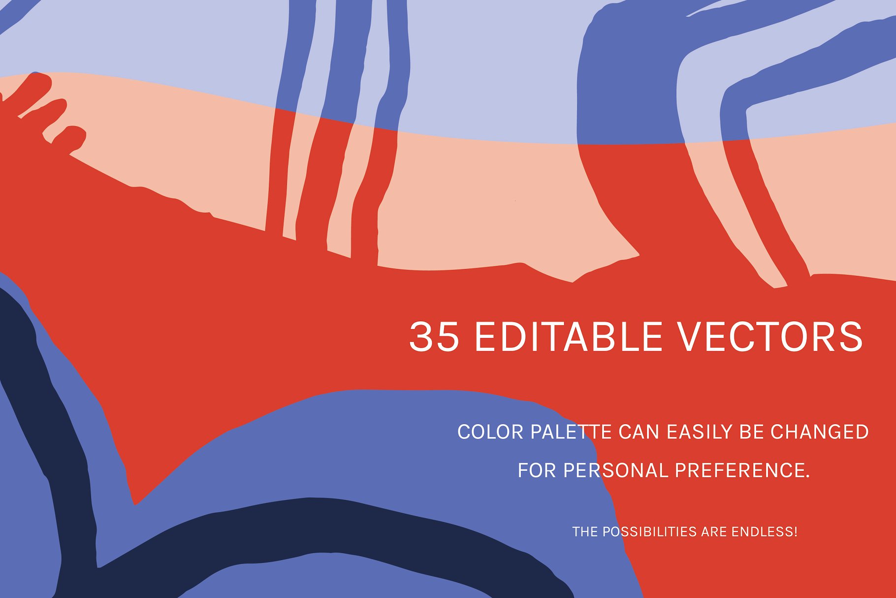 现代抽象彩色波纹图案纹理 Modern New Wave | Patterns插图(7)