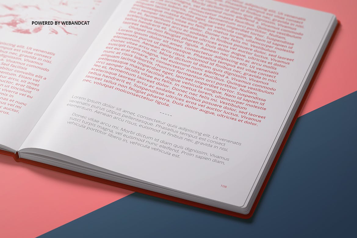 9套高质量且易于编辑记事本/书籍样机素材库精选 Book Mockup Set插图(9)