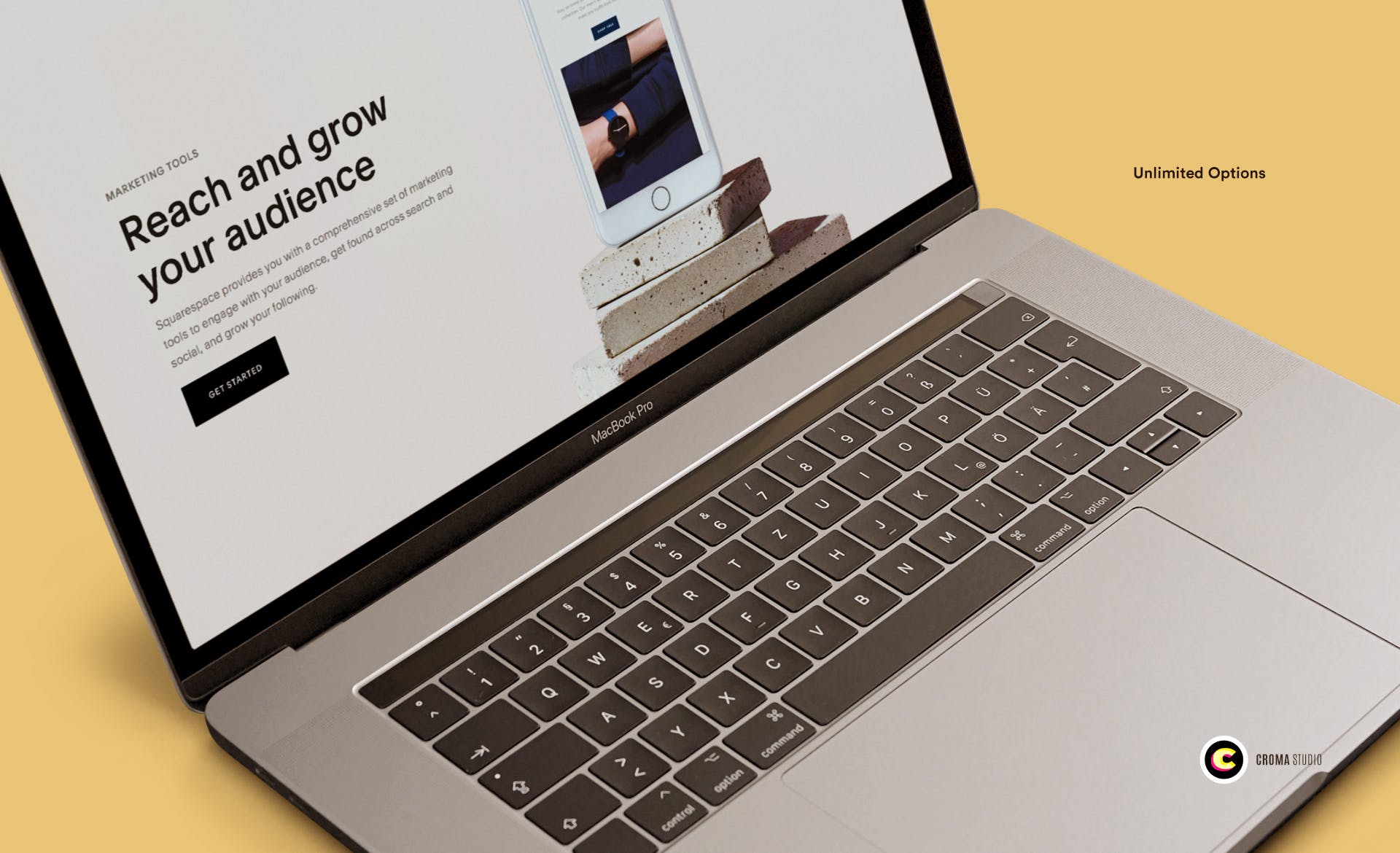 超逼真笔记本电脑屏幕演示样机模板v1 Laptop Mockups vol01插图(1)