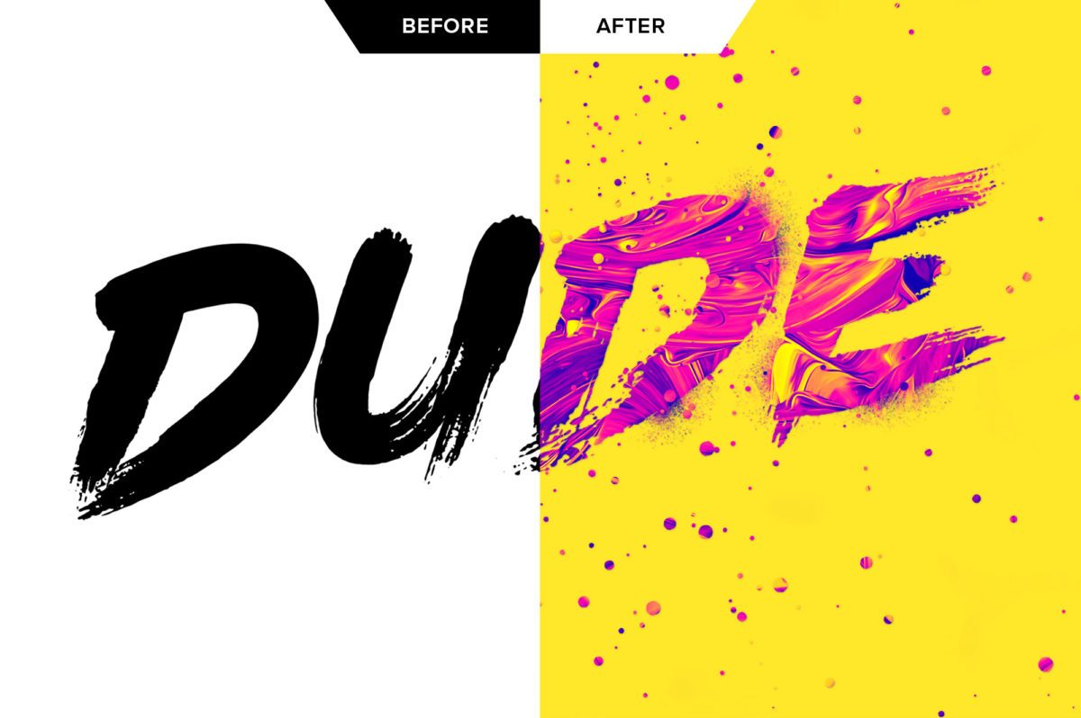 创意抽象纹理系列：大师级抽象绘画效果PS智能图层样式 Abstracter插图(1)